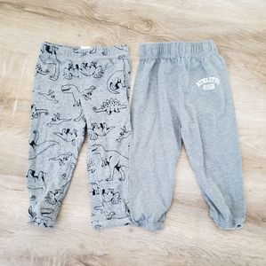 Gray Toddler Boy Sweatpants Bundle